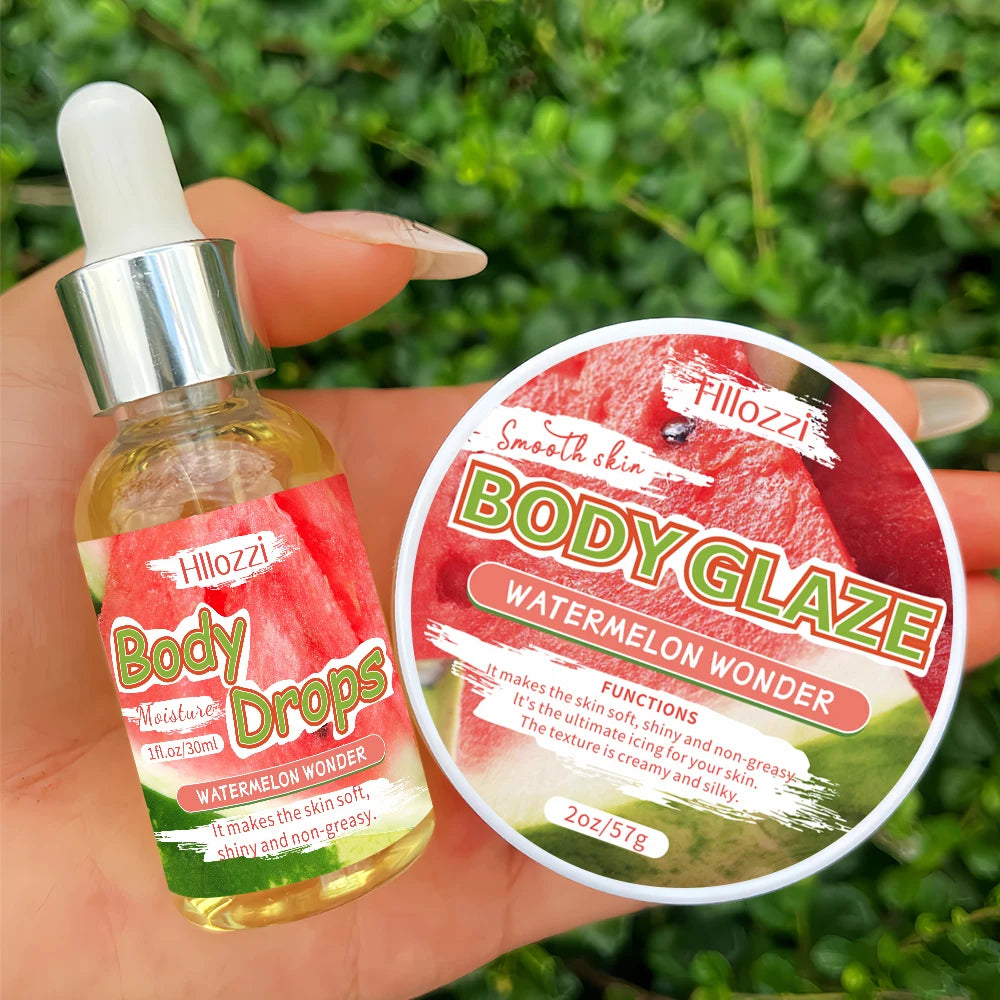 Hydrating Body Glaze & Oil Duo Non-Greasy Skin Glow
