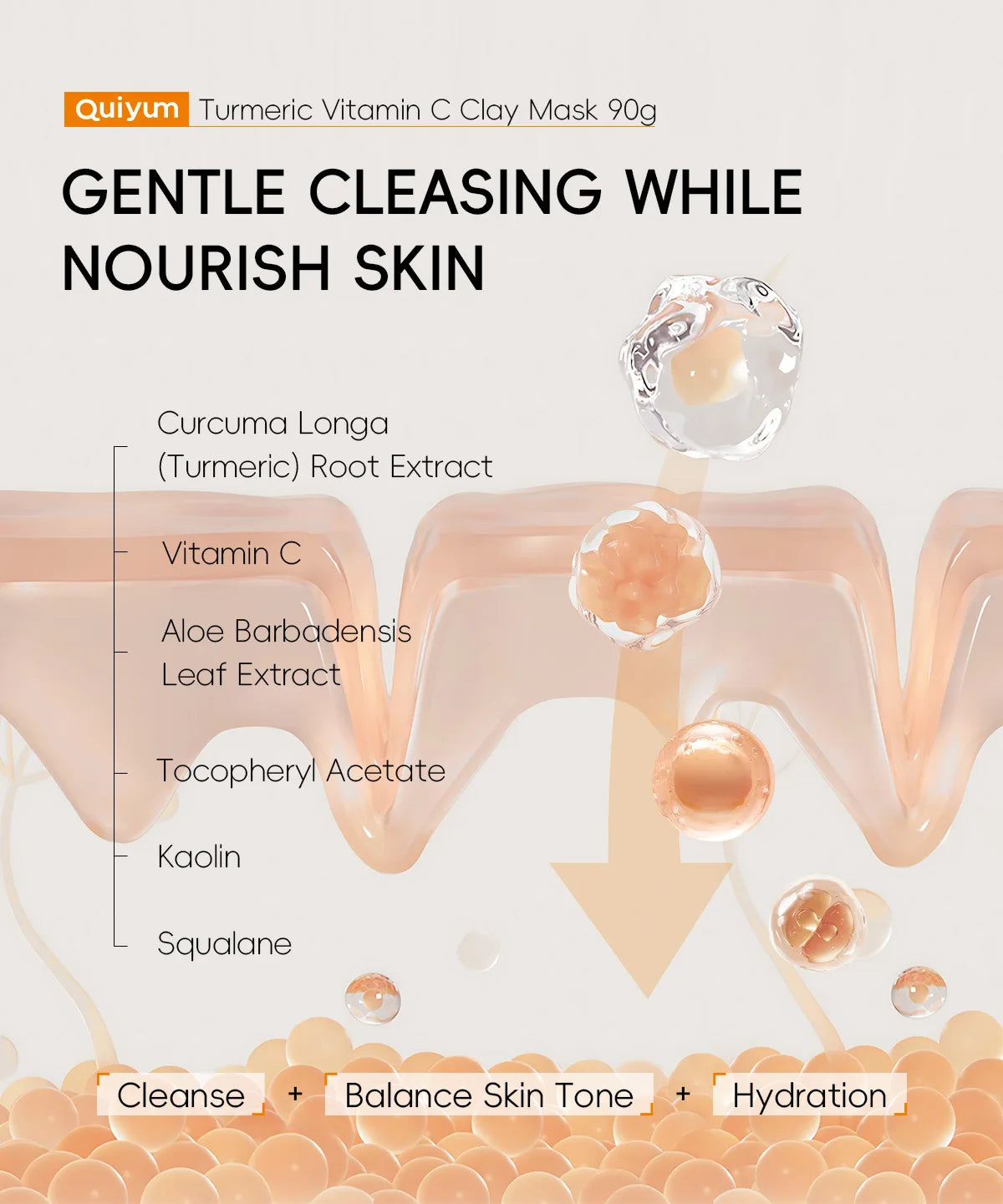 Turmeric Vitamin C Mud Mask Pore Cleansing & Brightening additional product view 11
