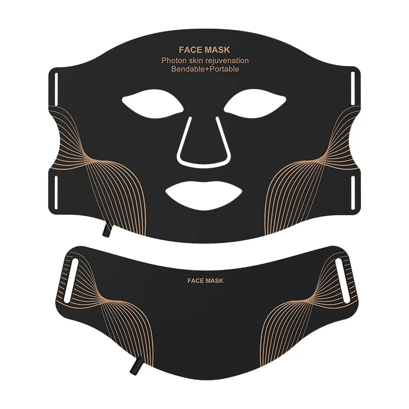 7-Color LED Face & Neck Mask Wireless Red Light Therapy Only mask with box 1 variant