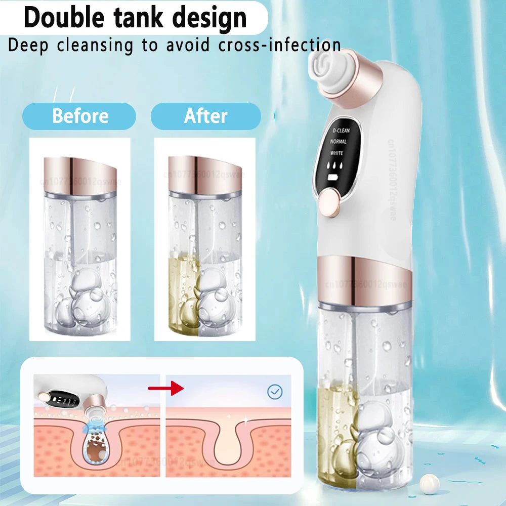 Electric Blackhead Remover Pore Vacuum Cleaner Device