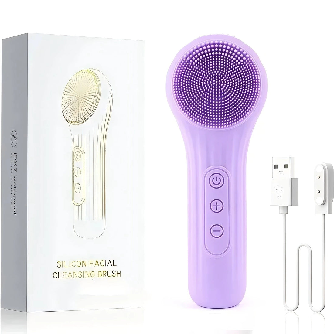 Silicone Electric Face Cleansing Brush Waterproof