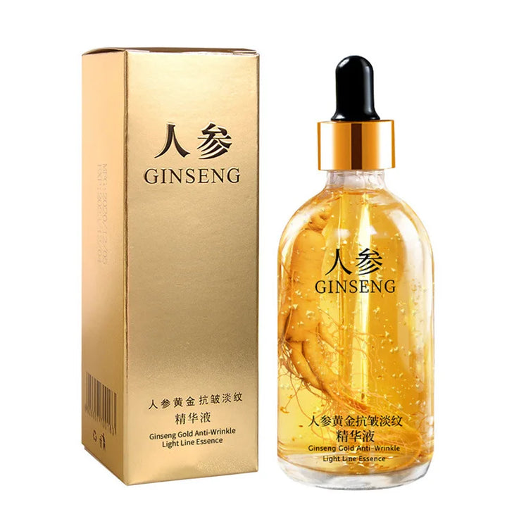 Ginseng Polypeptide Anti-Aging Essence the finish on skin