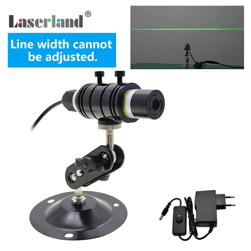 532nm Green Laser Line Module Generator Projector Swamp Haunted House Effects