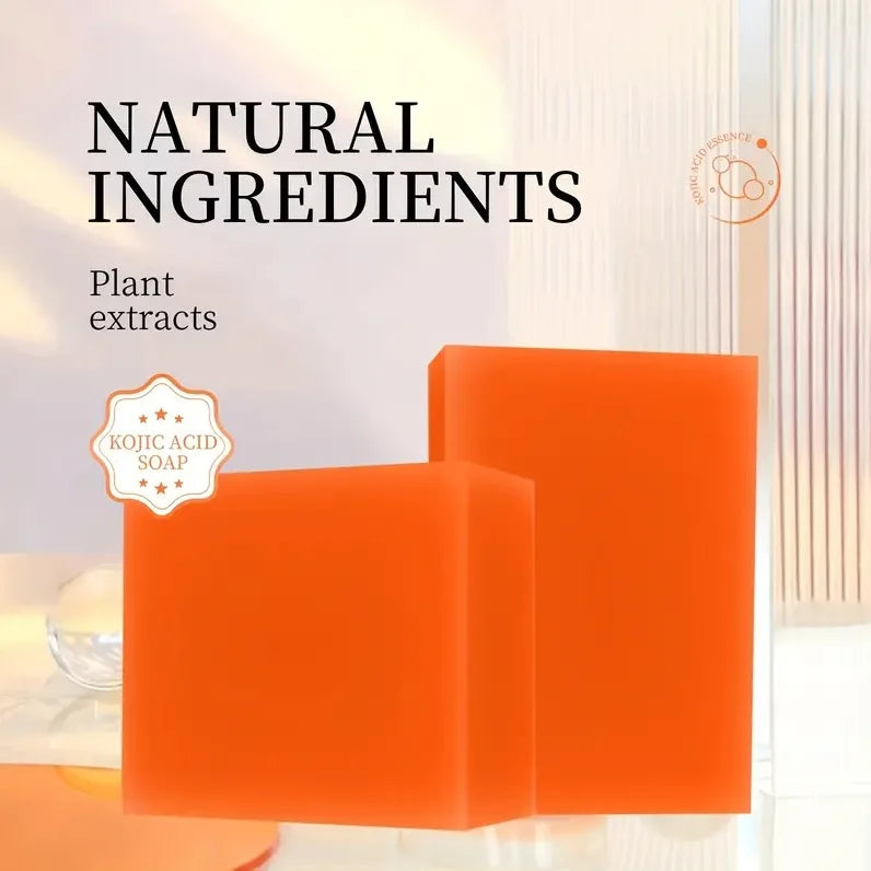 100g Kojic Acid Soap with Vitamin C,Turmeric, Retinol, Shea Butter, Vitamin E, Kojic Acid