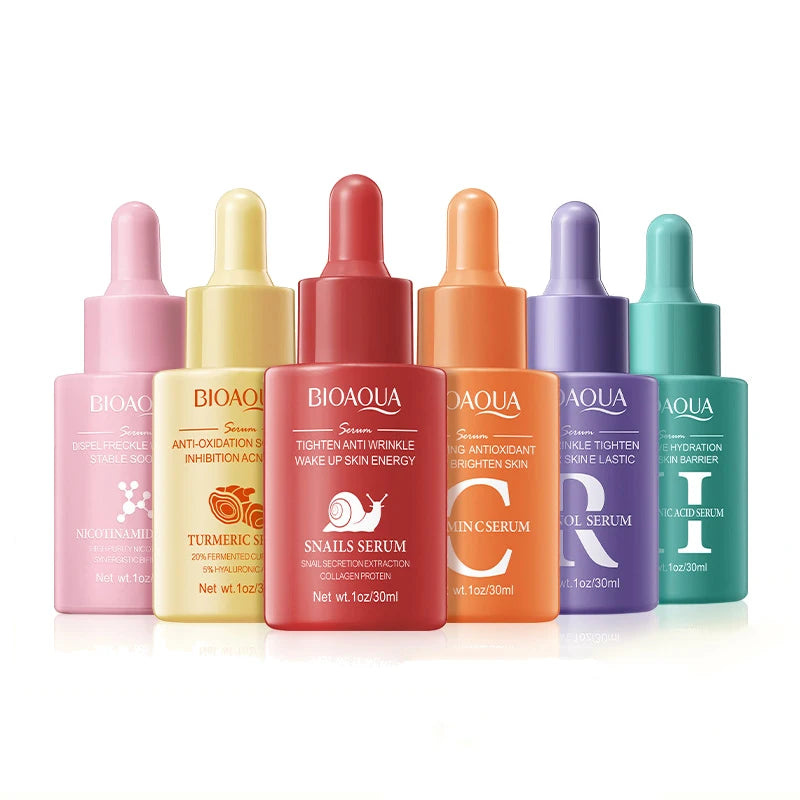 BIOAQUA  Hyaluronic Acid Serum Moisturizing Brightening Hydrating Firming Facial Essence Beauty Face Skin Care