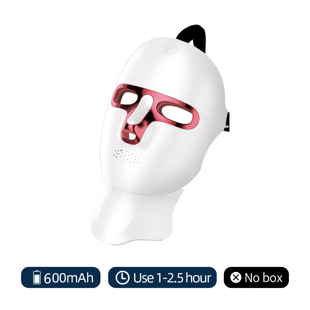 7-Color LED Facial Mask for Skin Rejuvenation Care