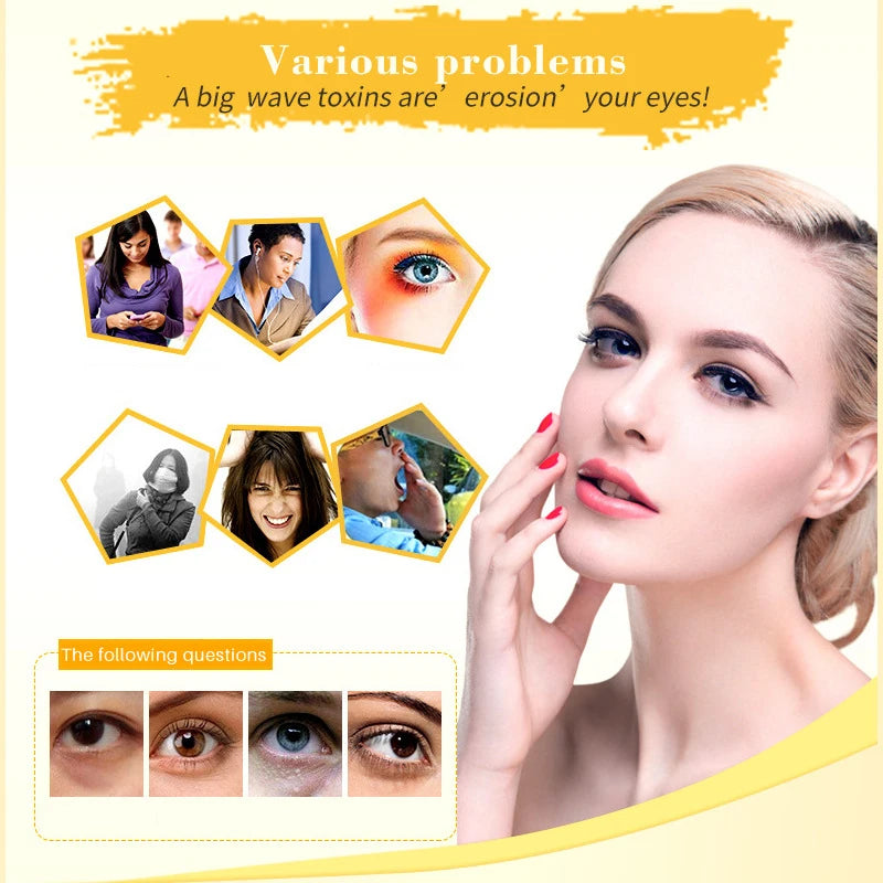 Gold Collagen Eye Mask Firming Hydrating Patches 20pcs