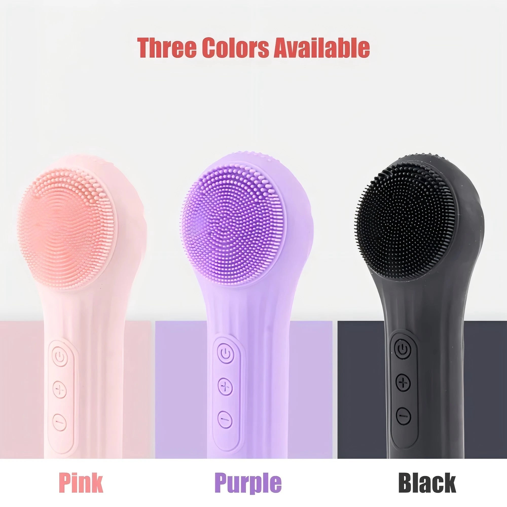 Silicone Electric Face Cleansing Brush Waterproof