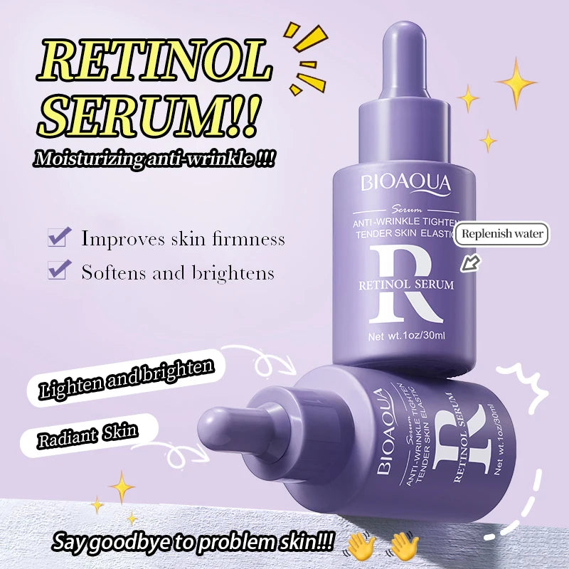 BIOAQUA  Hyaluronic Acid Serum Moisturizing Brightening Hydrating Firming Facial Essence Beauty Face Skin Care
