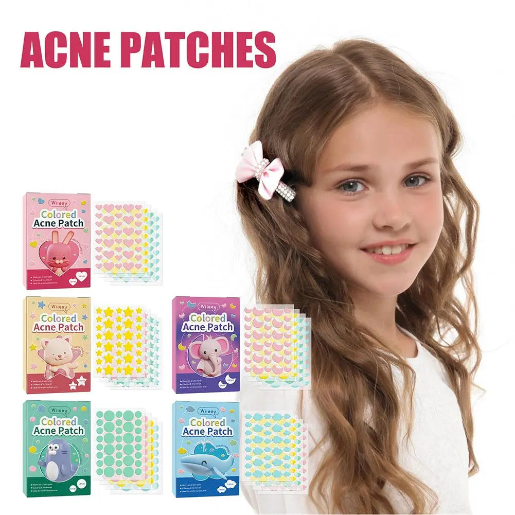 Star Acne Pimple Patches Colorful Invisible Spot Cover front of the patch packaging
