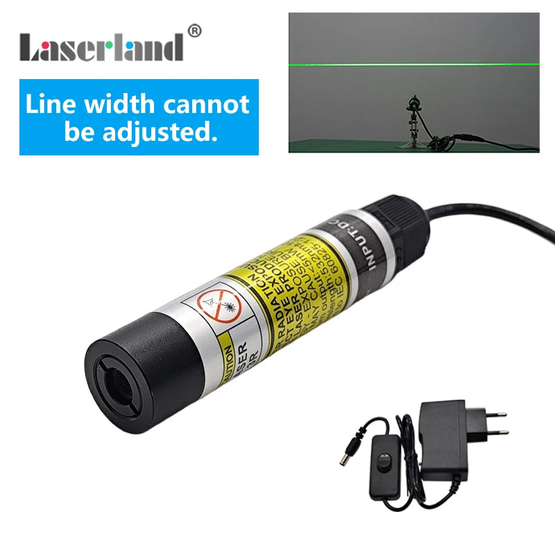 532nm Green Laser Line Module Generator Projector Swamp Haunted House Effects