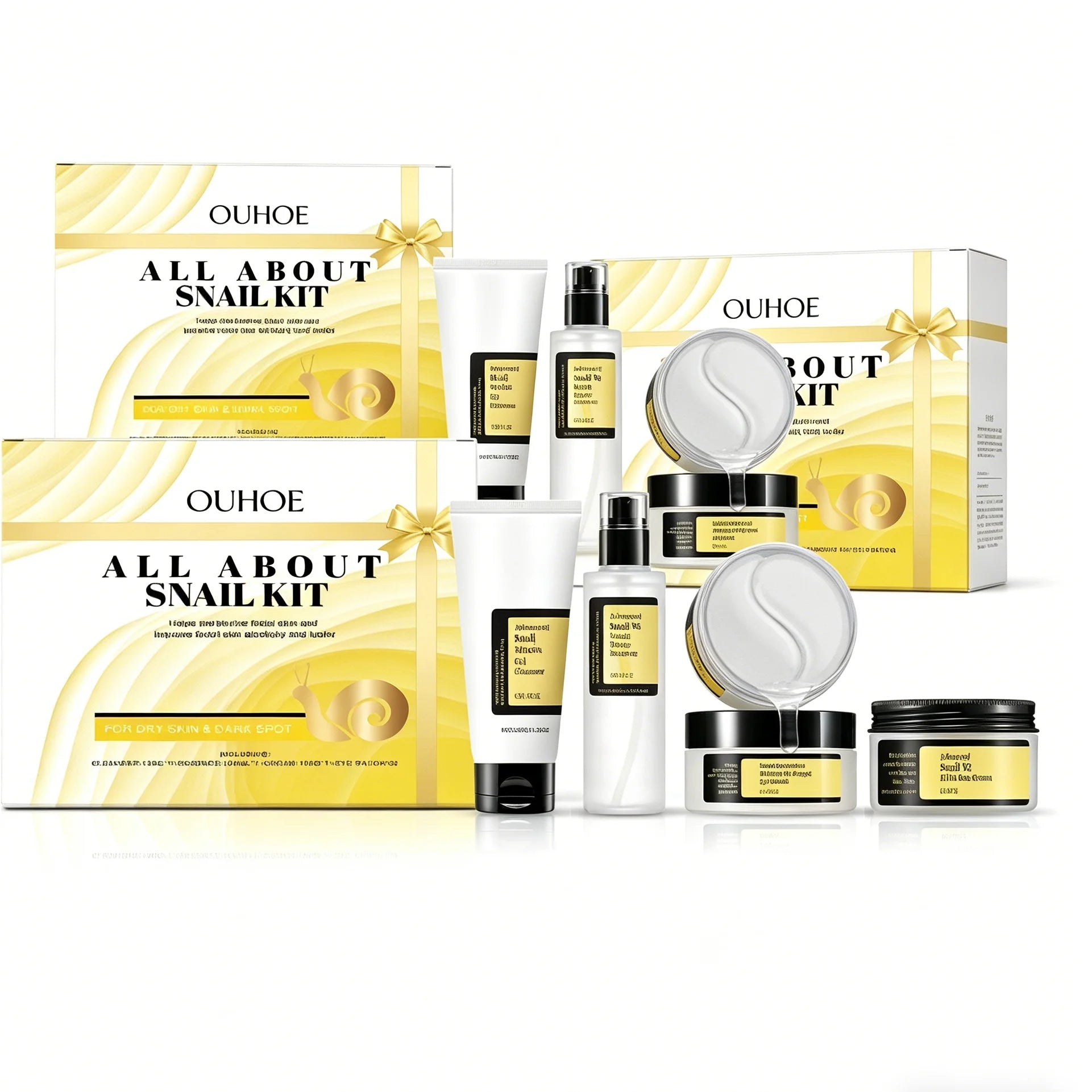 Snail Mucin Skincare Set 4-Step Glow Routine additional product view 16