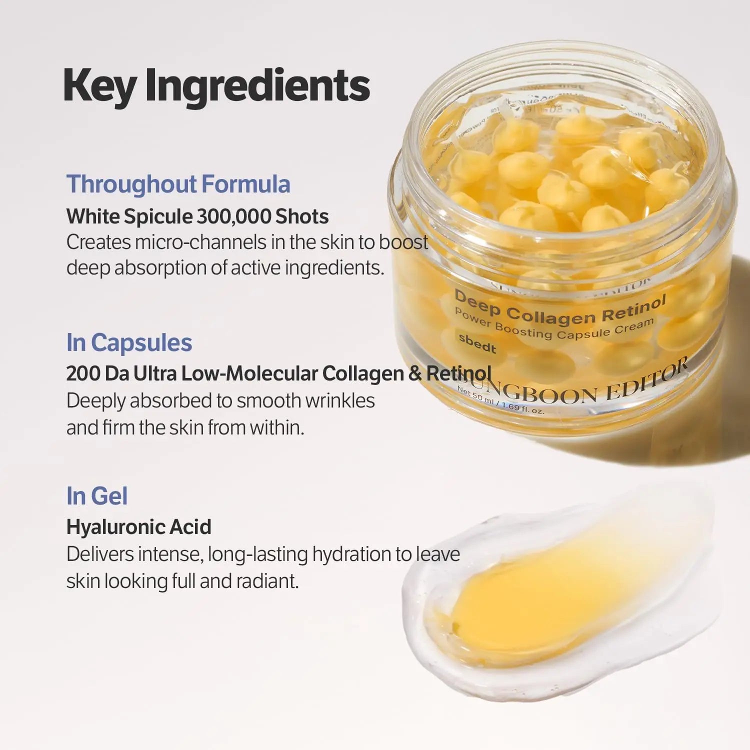 Korean Skin Care Kit - Deep Collagen Silk Peptide Ampoule