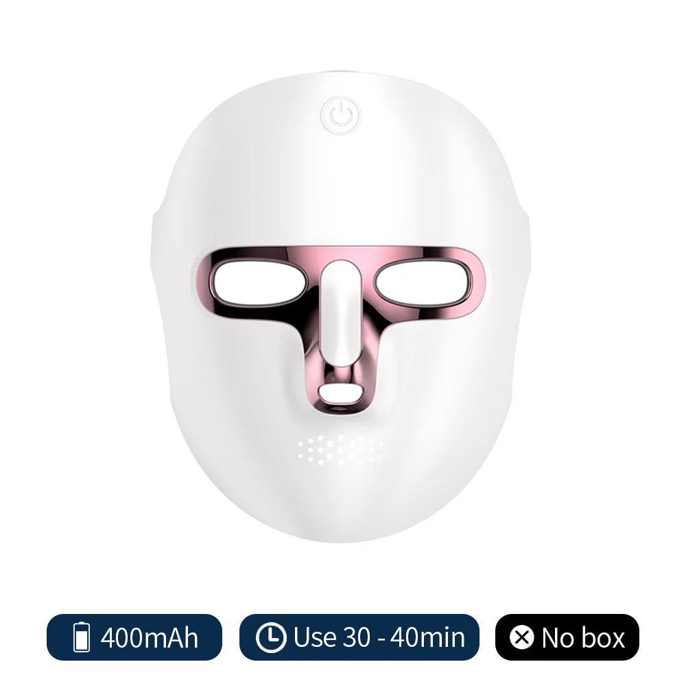 7-Color LED Facial Mask for Skin Rejuvenation Care