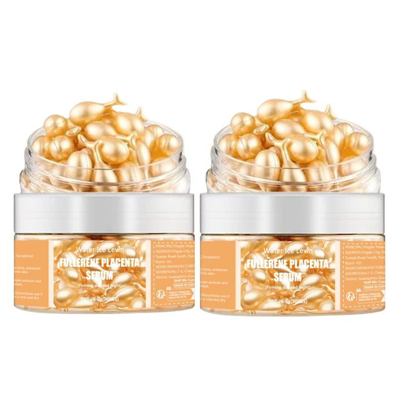 50Pcs Collagen Face Care Capsules Serum