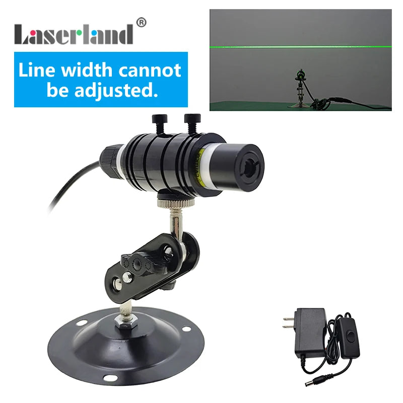 532nm Green Laser Line Module Generator Projector Swamp Haunted House Effects