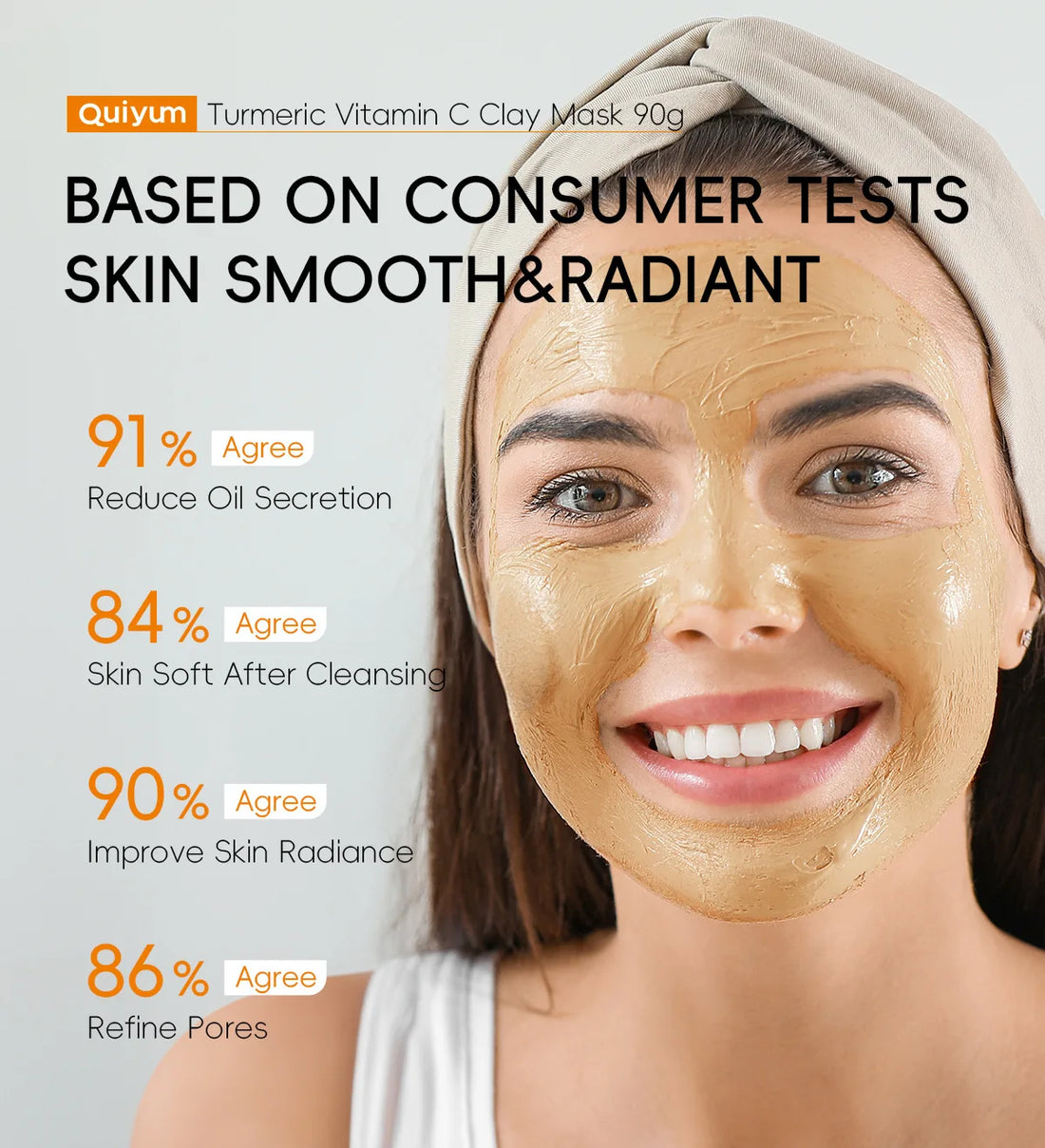 Turmeric Vitamin C Mud Mask Pore Cleansing & Brightening additional product view 10