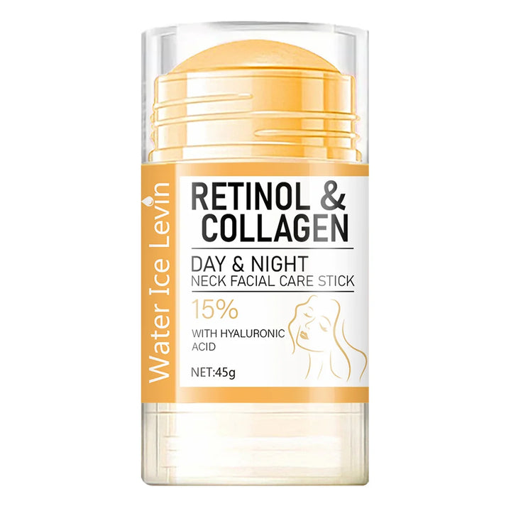 Retinol & Collagen Neck Cream Stick Firming Moisturizer packaging and size detail
