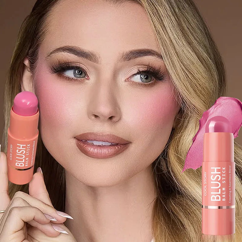 Face Contour Bronzer Stick Face Brighten Highlighter Bar Shimmer Highlighter Blush Stick Nose Shadow Pen Makeup Tool Cosmetics