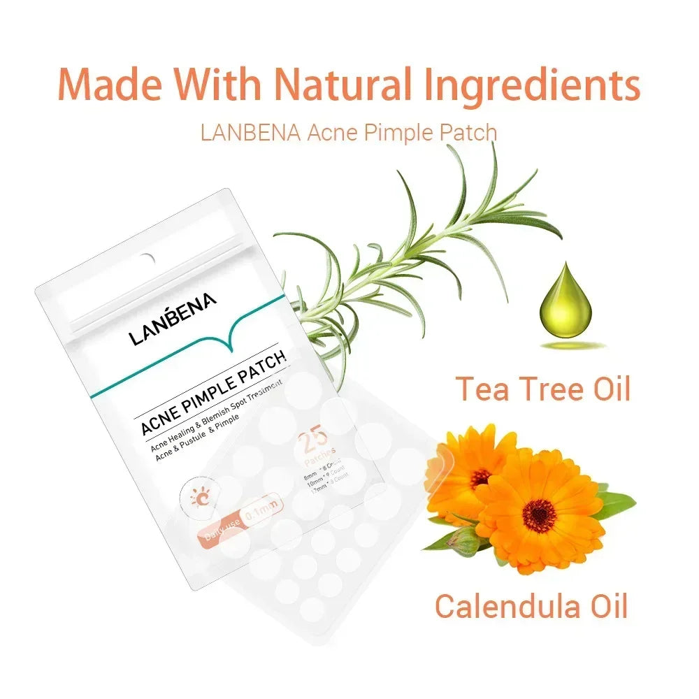 LANBENA Acne Pimple Patch Invisible Spot Care 25pcs
