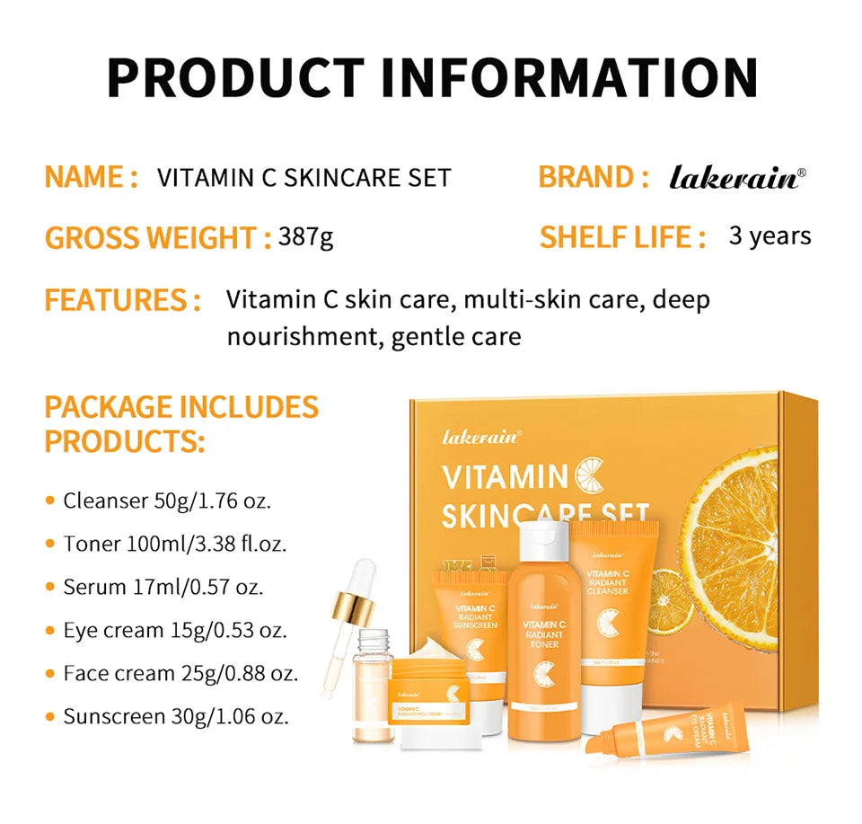 Lakerain Vitamin C Skincare Set additional product view 21