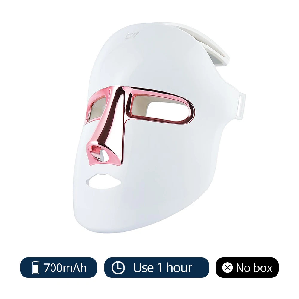 7-Color LED Facial Mask for Skin Rejuvenation