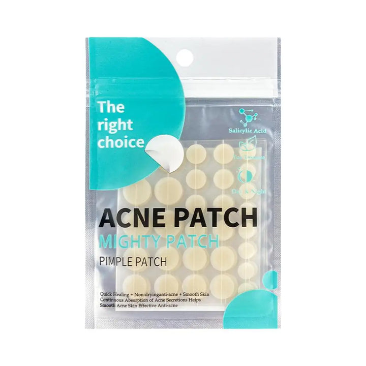 Salicylic Acid & Tea Tree Acne Patches Hydrocolloid thin, near-invisible finish