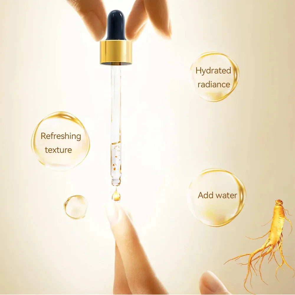 24K Gold Hyaluronic Acid & Niacinamide Face Serum – Anti-Aging, Brightening & Hydrating Skincare