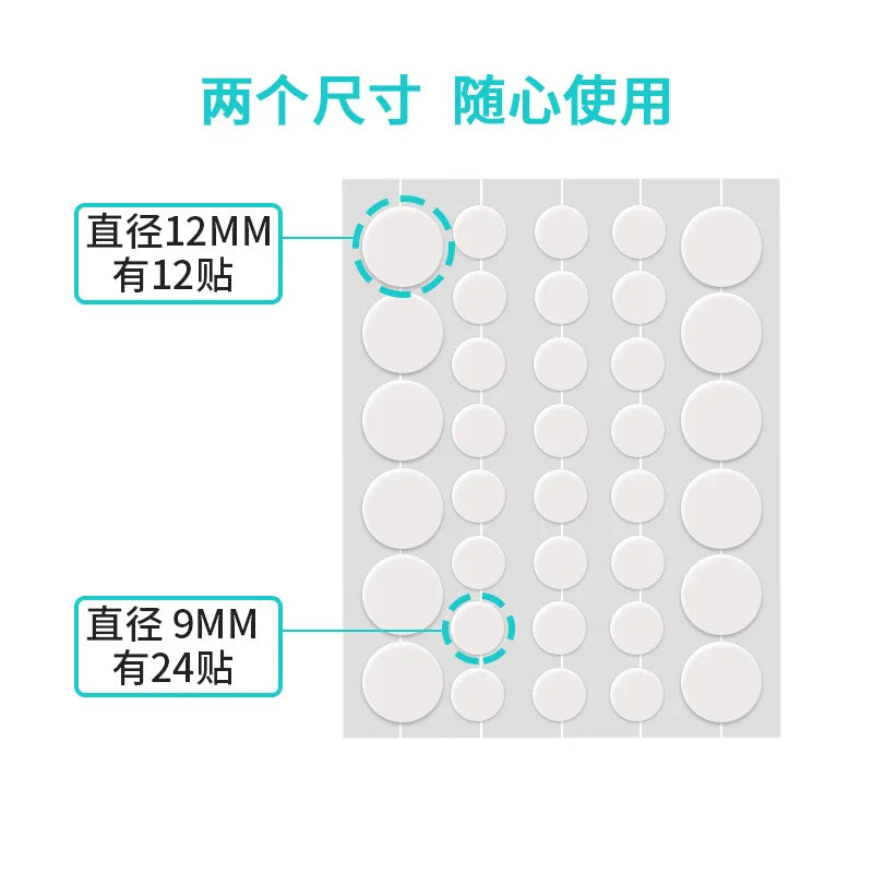 Invisible Acne Pimple Patches Quick Spot Cover a sheet of patches
