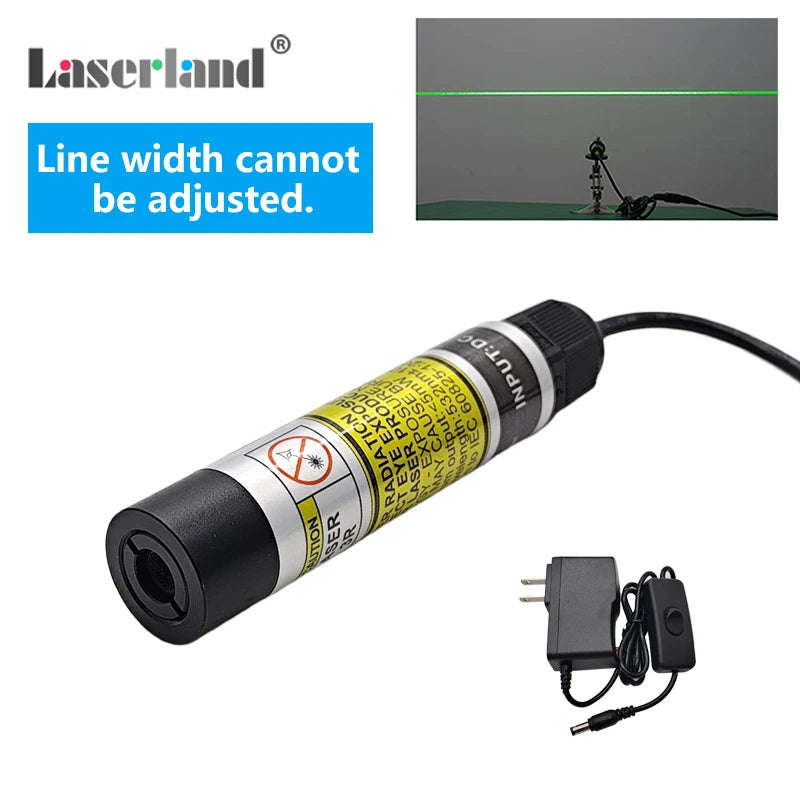532nm Green Laser Line Module Generator Projector Swamp Haunted House Effects