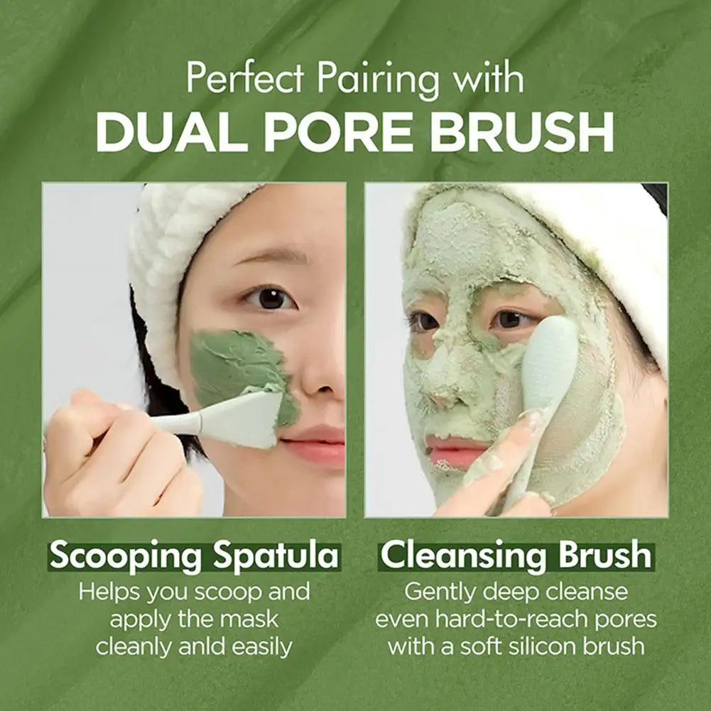 Carbonic Acid Holy Basil Bubble Mask Pore & Blackhead Care how-to-use steps