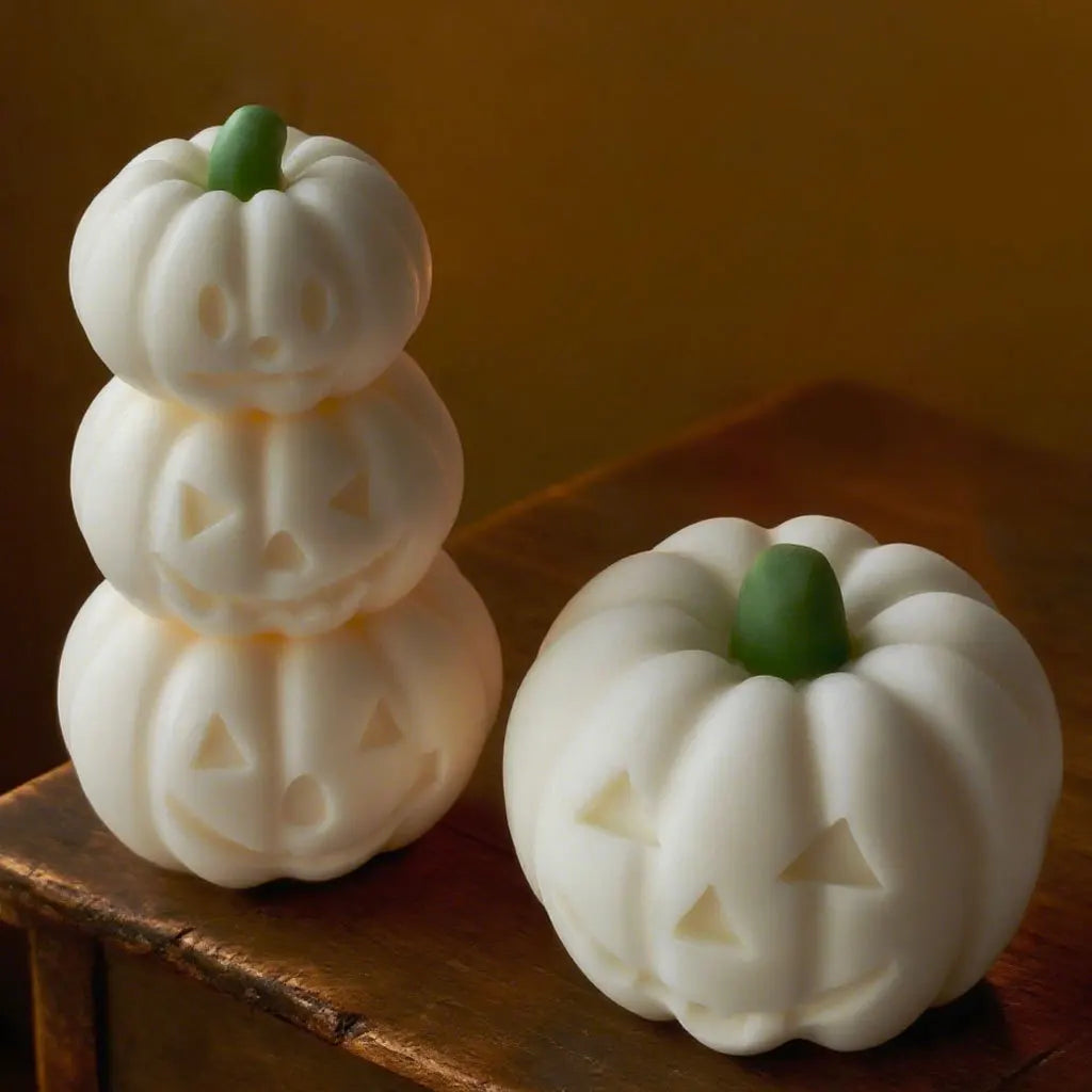Halloween Devil Pumpkin Silicone Candle Mold Handmade Aroma Plaster Resin Decor Mould Soy Wax Candle Making Supplies