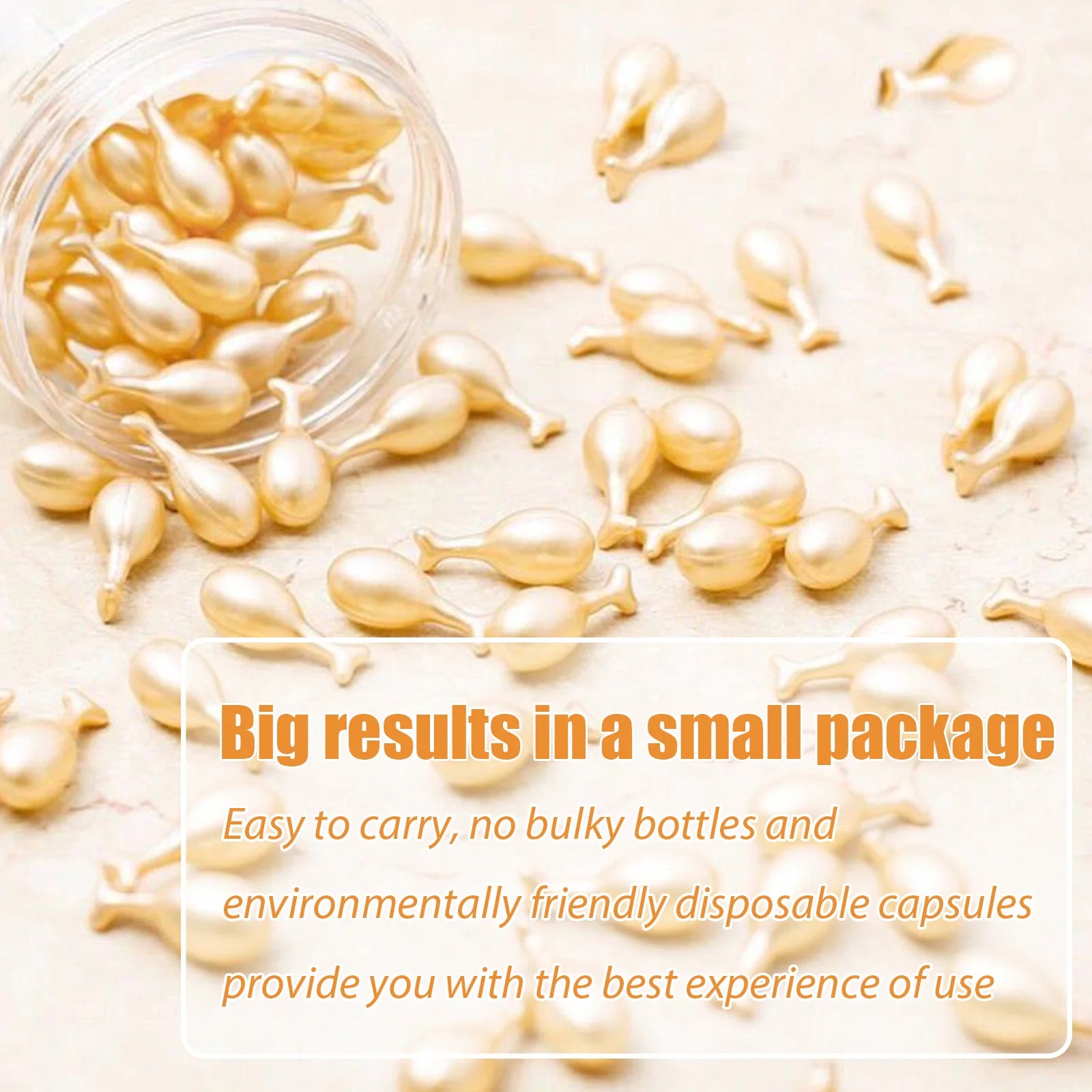 50Pcs Collagen Face Care Capsules Serum