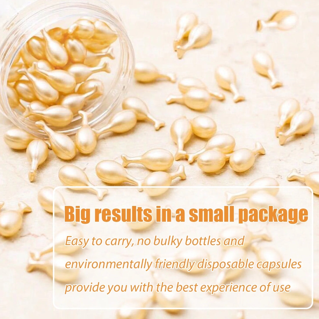 50Pcs Collagen Face Care Capsules Serum