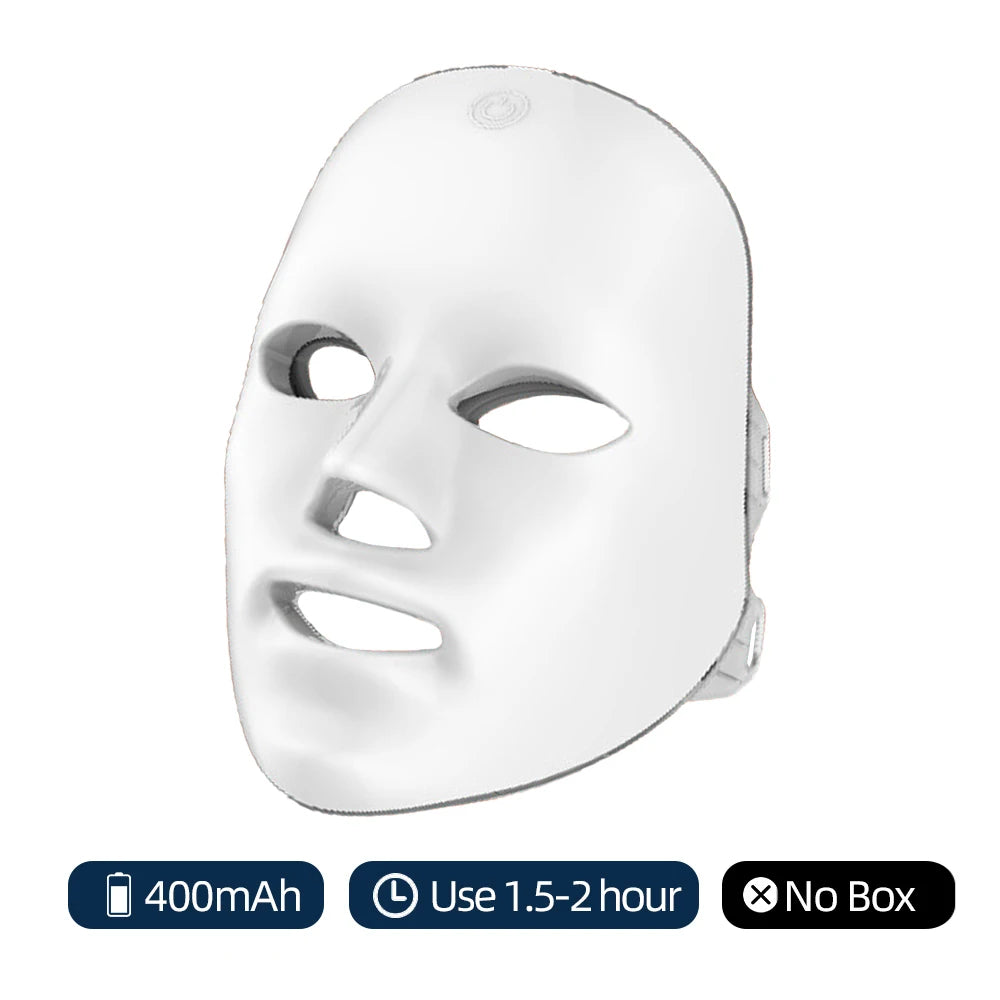 Rechargeable 7-Color LED Face Mask At-Home Light Therapy additional product view 16