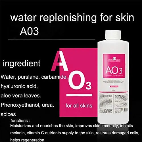 Aqua Peel Solution Set AS1 SA2 AO3 (1200ml) Hydradermabrasion the device shown in use