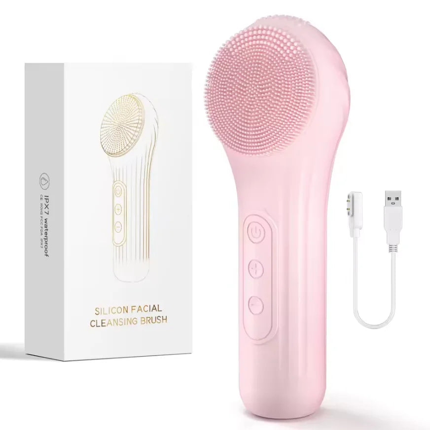 Silicone Electric Face Cleansing Brush Waterproof