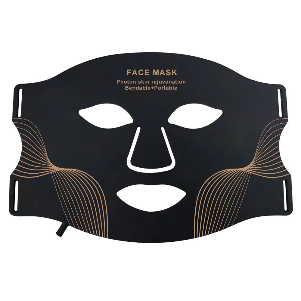 7-Color LED Face & Neck Mask Wireless Red Light Therapy Only mask nobox 1 variant