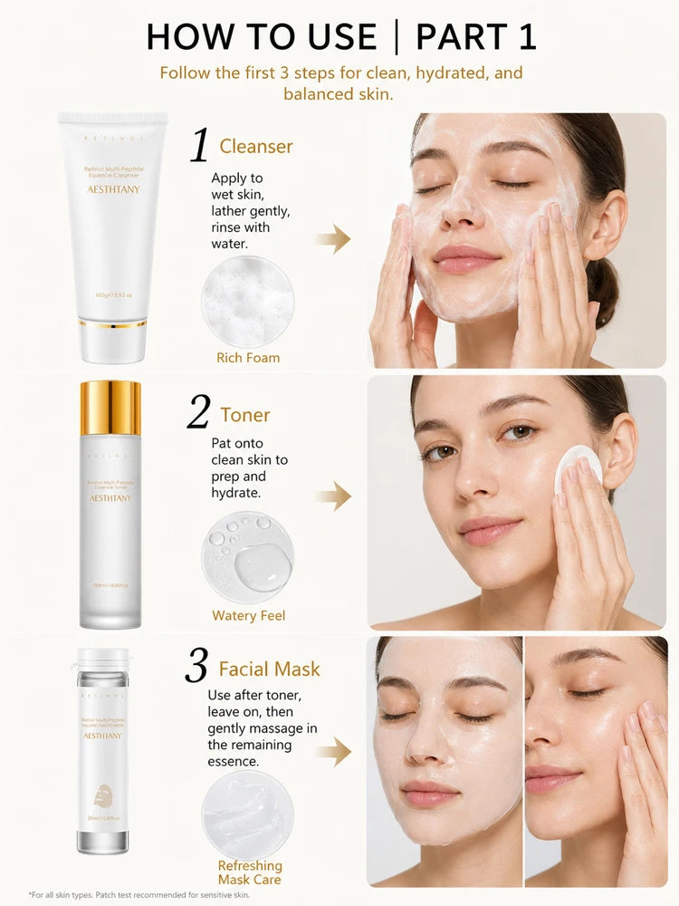 7-Piece Retinol & Multi-Peptide Skincare Set additional product view 12