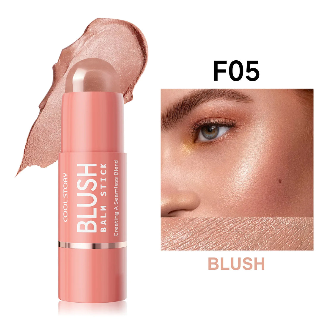 Face Contour Bronzer Stick Face Brighten Highlighter Bar Shimmer Highlighter Blush Stick Nose Shadow Pen Makeup Tool Cosmetics