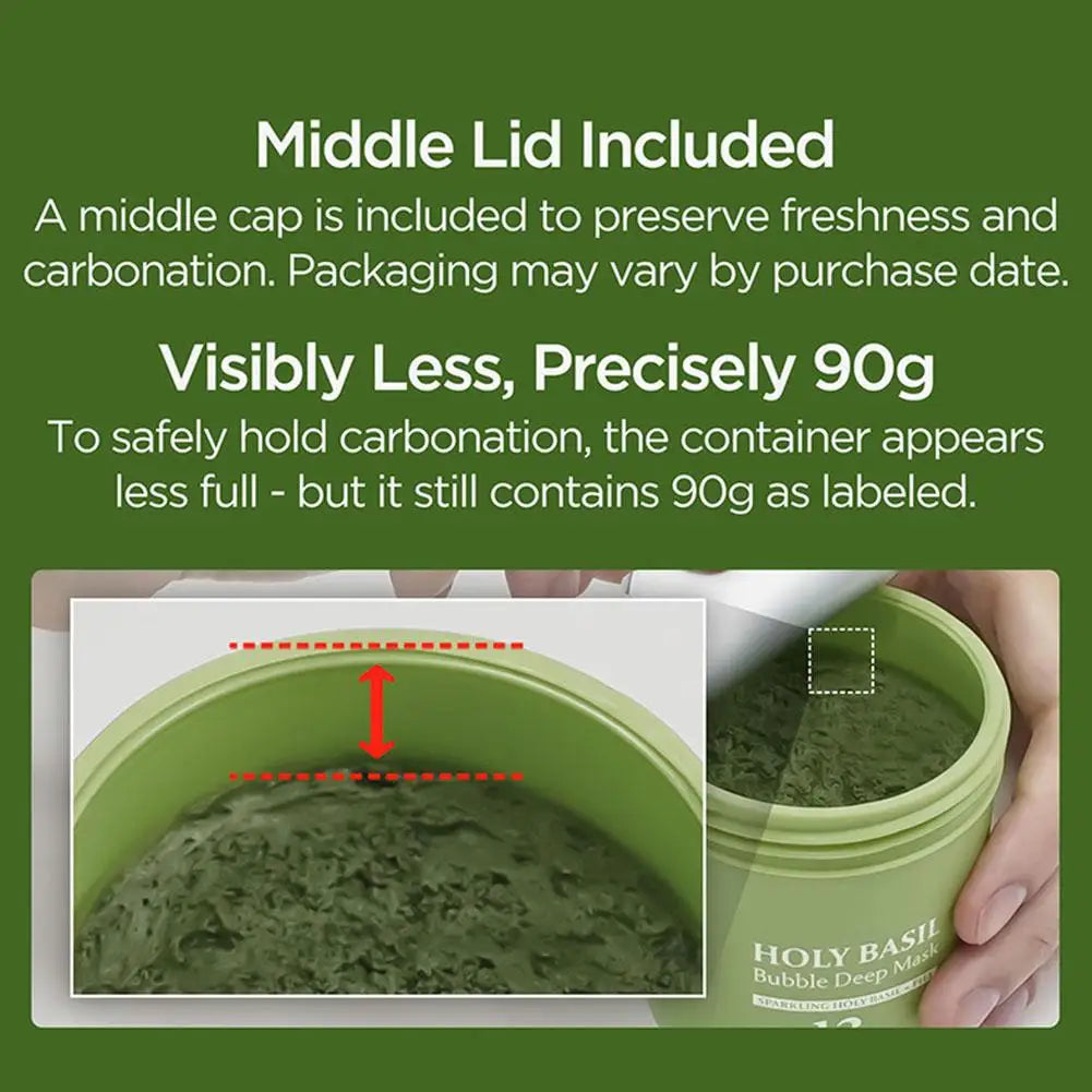 Carbonic Acid Holy Basil Bubble Mask Pore & Blackhead Care additional product view 14