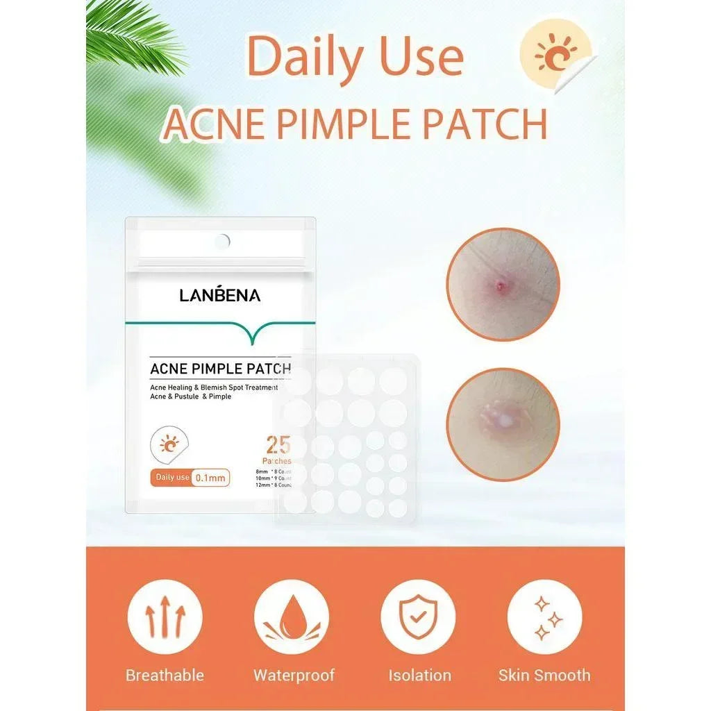LANBENA Acne Pimple Patch Invisible Spot Care 25pcs