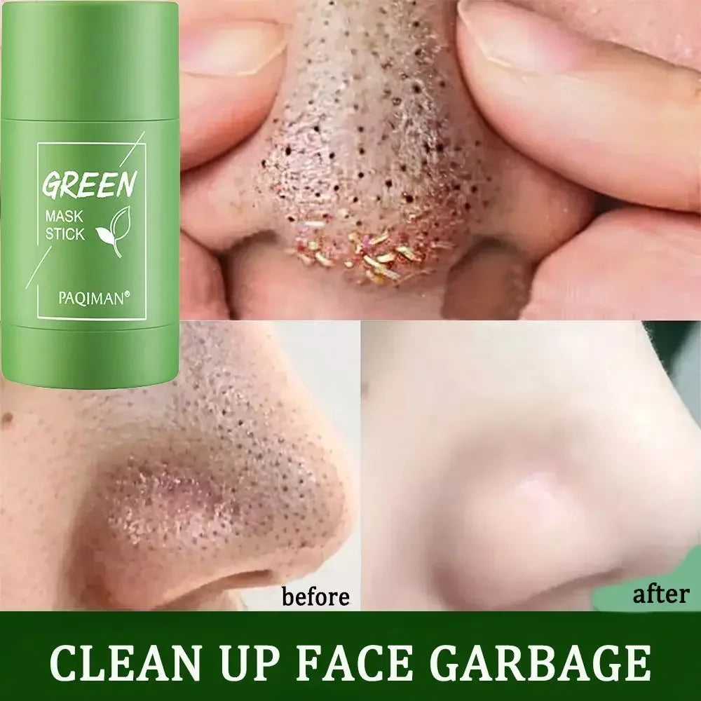 Green Tea Clay Mask Stick Deep Cleansing Oil Control