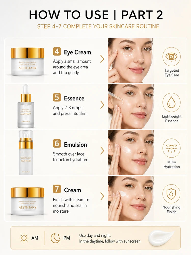 7-Piece Retinol & Multi-Peptide Skincare Set additional product view 13