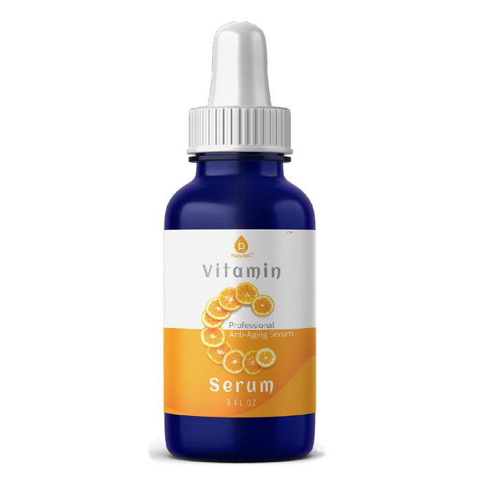 Pursonic 20% Vitamin C Anti-Aging Serum key ingredients highlighted