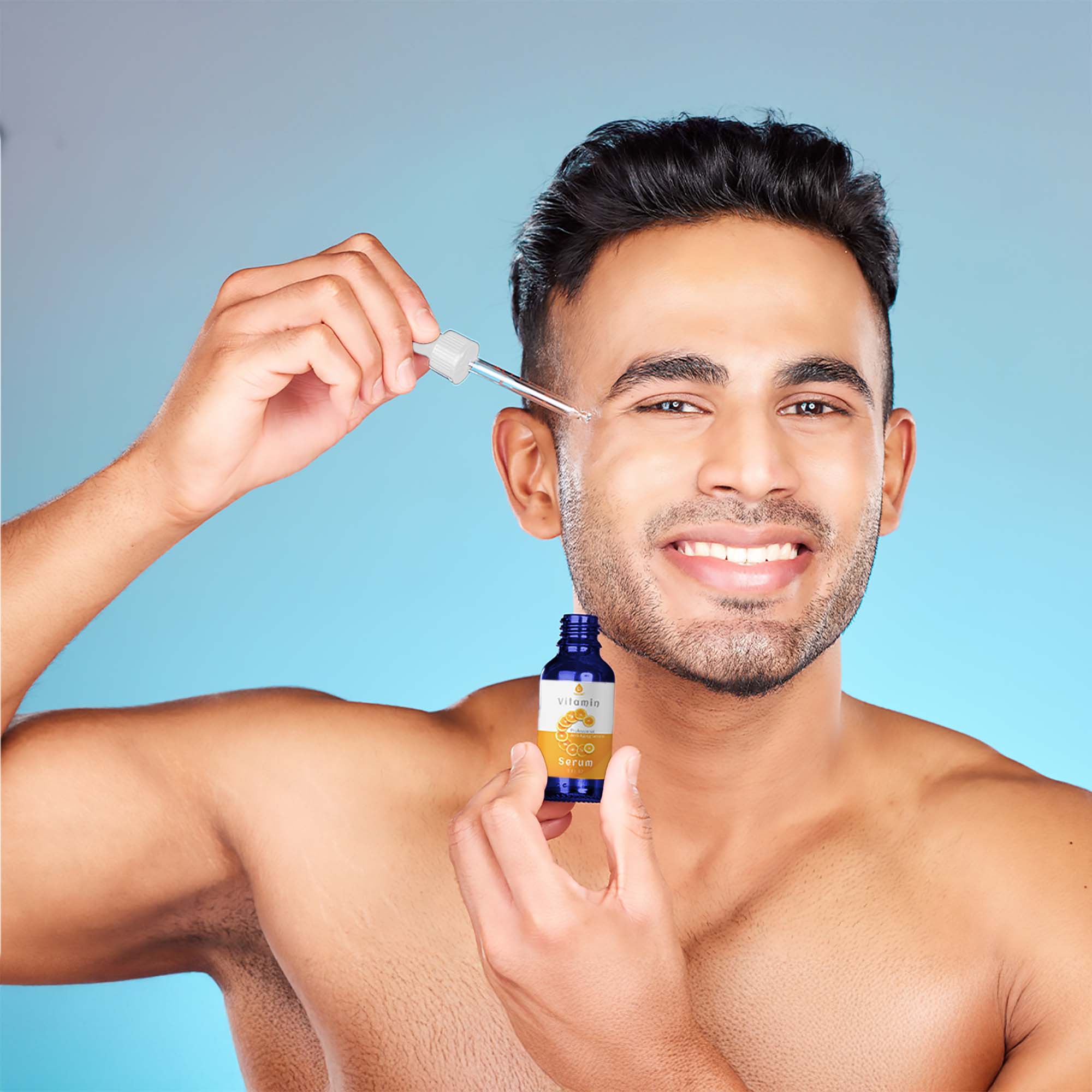 Pursonic 20% Vitamin C Anti-Aging Serum how-to-apply step