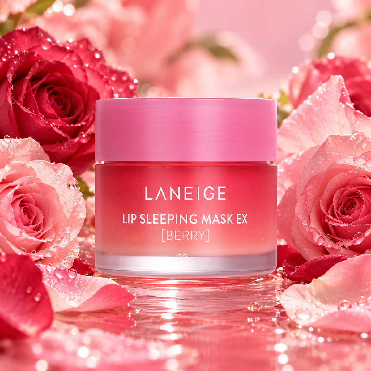 LANEIGE Lip Sleeping Mask EX, Berry, 20g