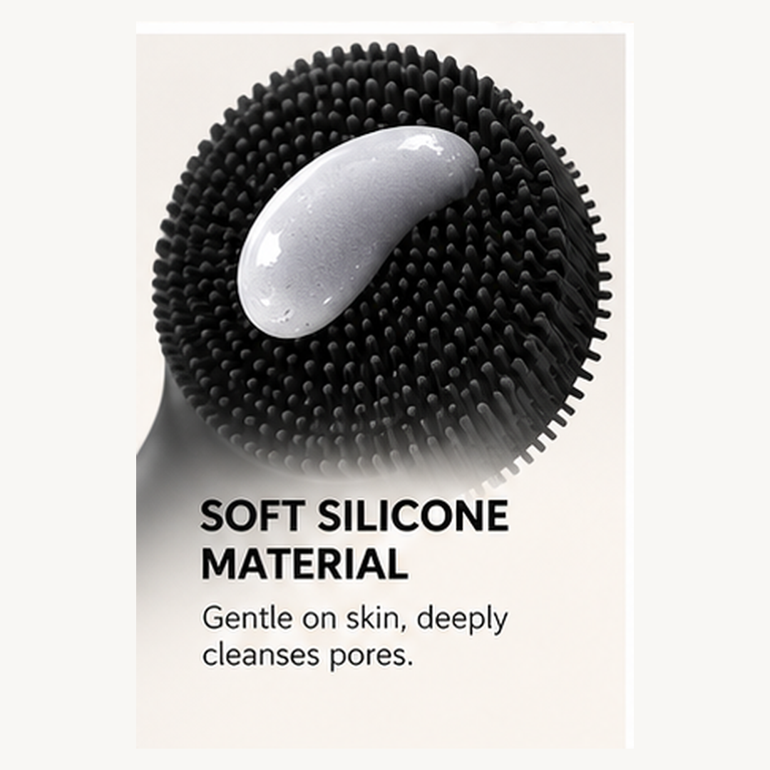 Sonic Silicone Facial Cleansing Brush