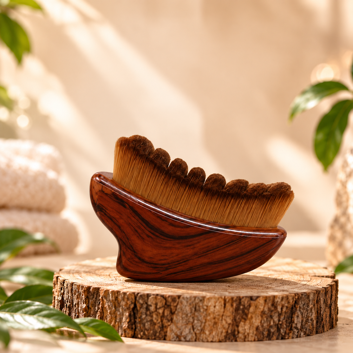 Soft Bristle Facial Massage Brush