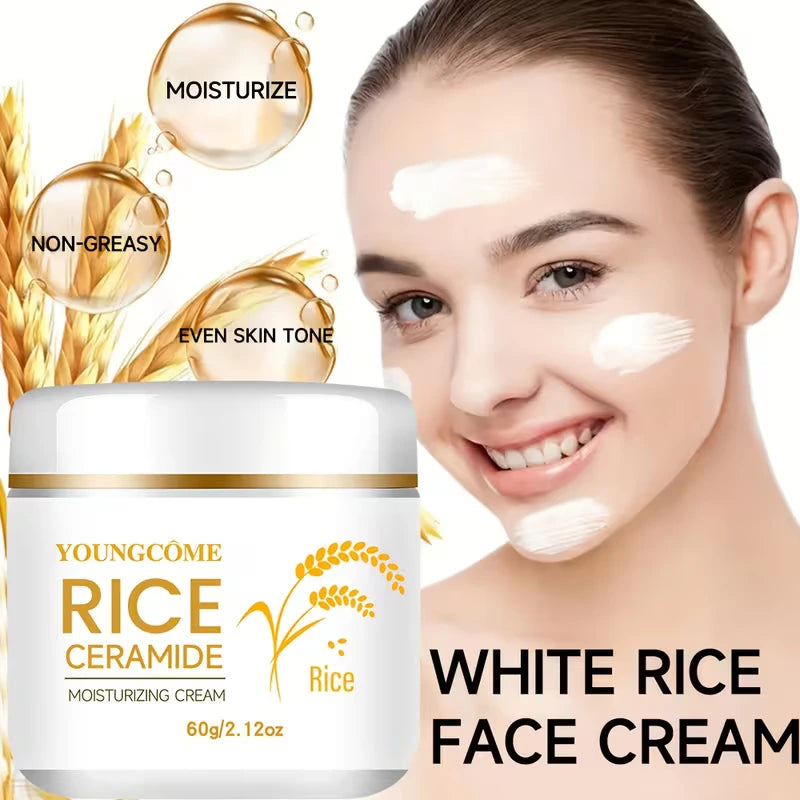 Rice Ceramide Moisturizing Cream, 60g